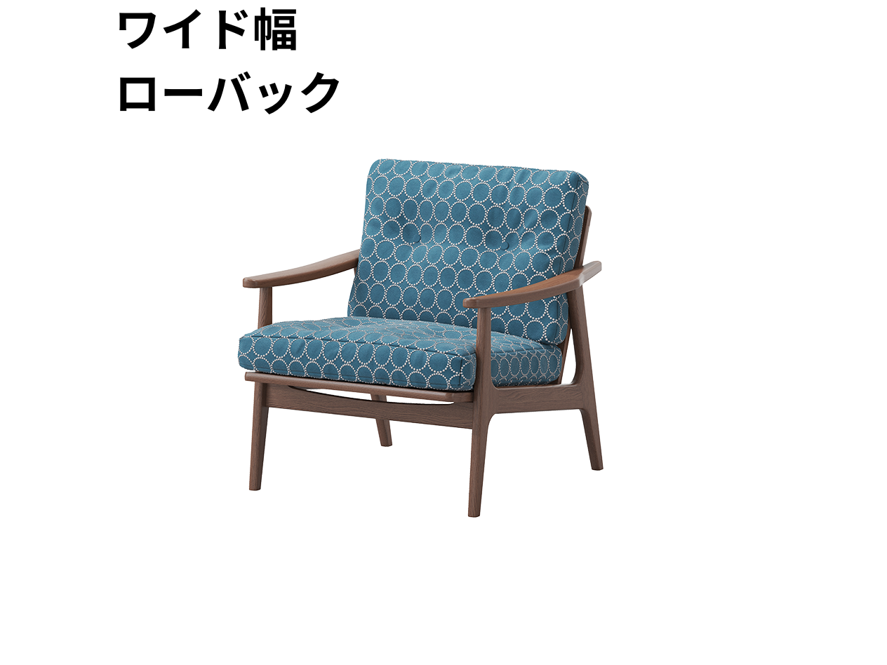 『マルニ60期間限定企画』ミナペルホネン／タンバリン＆ライトベリー全色から生地セレクト！マルニ60フレームチェア／ウォールナット材／ウレタン仕上／1シーター 両肘