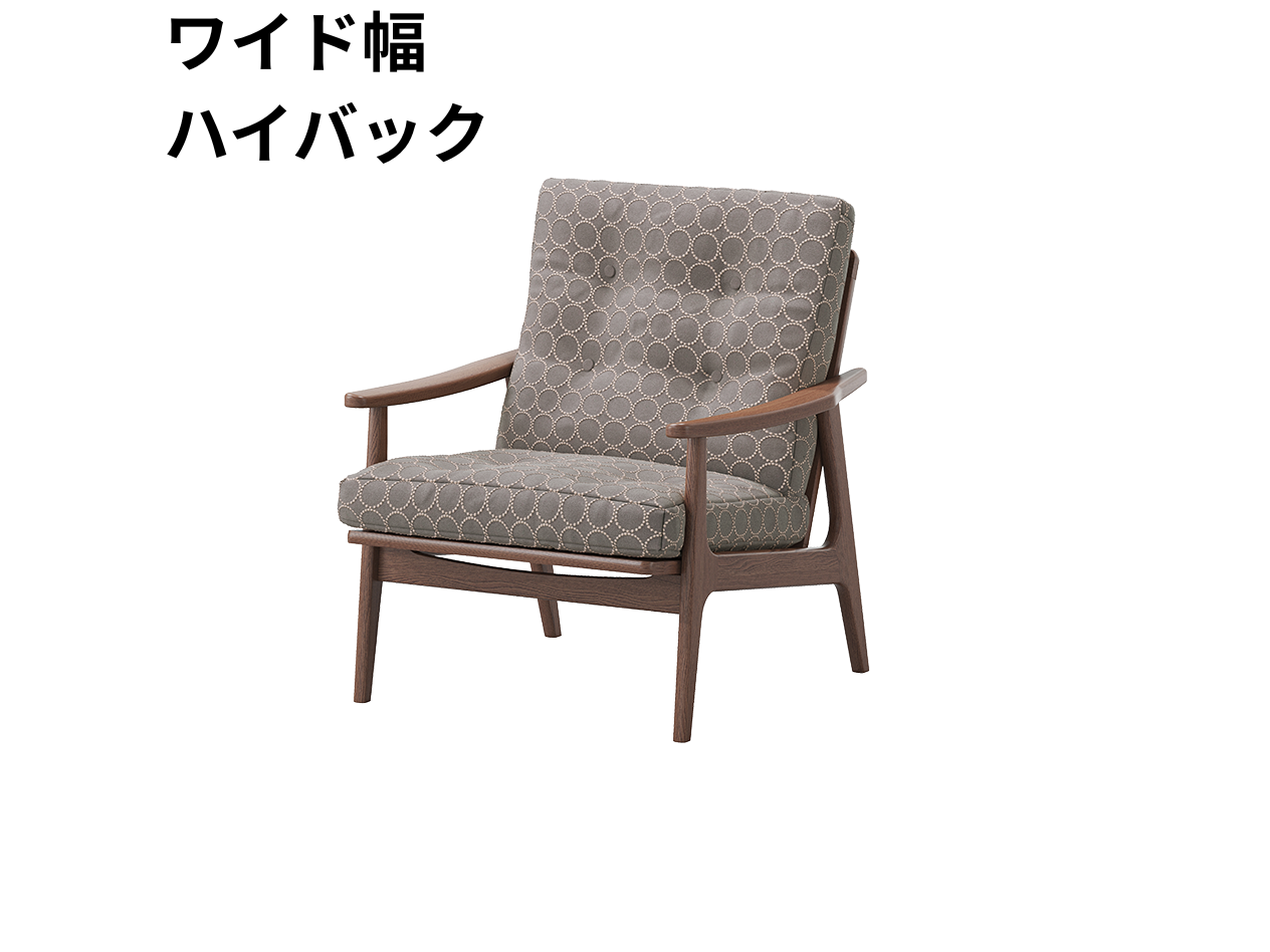 『マルニ60期間限定企画』ミナペルホネン／タンバリン＆ライトベリー全色から生地セレクト！マルニ60フレームチェア／ウォールナット材／ウレタン仕上／1シーター 両肘