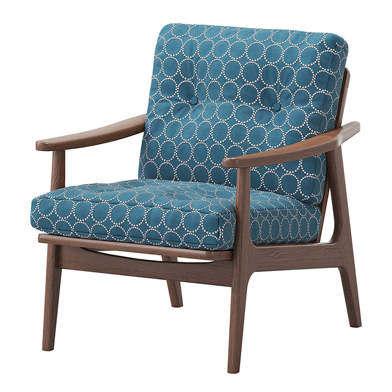 マルニ60 フレームチェア 1シーター・両肘（ウォールナット／ローバック／通常幅）