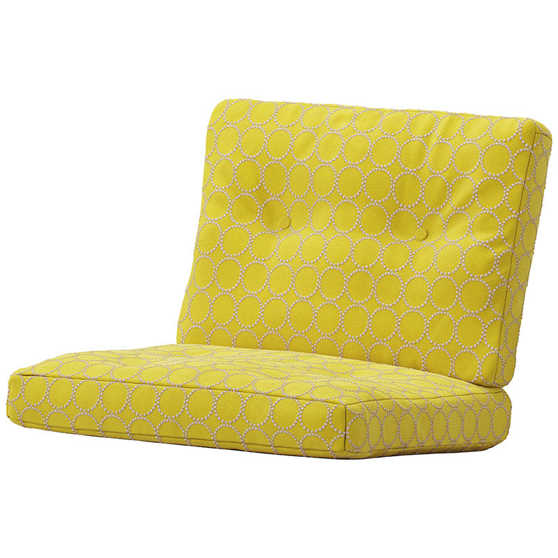 マルニ60 フレームチェア ワイド1シーター（背・座クッション）（ローバック／ワイド幅）