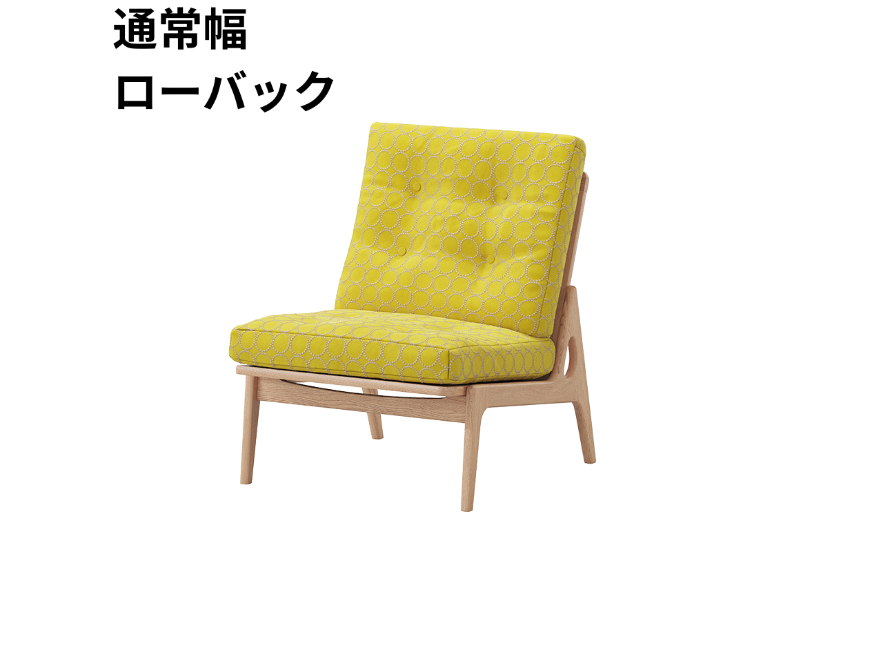 『マルニ60期間限定企画』ミナペルホネン／タンバリン＆ライトベリー全色から生地セレクト！マルニ60フレームチェア／オーク材／ウレタン仕上／1シーター 肘無