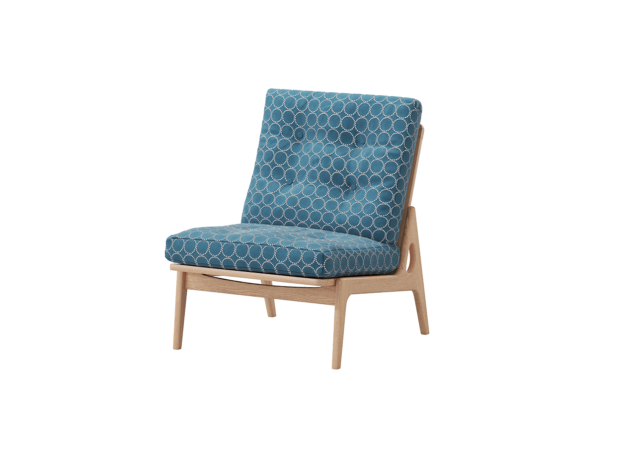 『マルニ60期間限定企画』ミナペルホネン／タンバリン＆ライトベリー全色から生地セレクト！マルニ60フレームチェア／オーク材／ウレタン仕上／1シーター 肘無