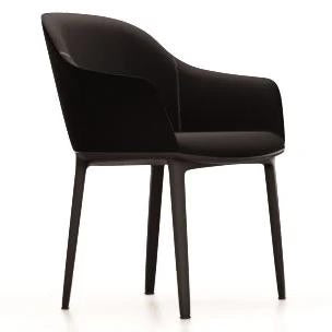 Vitra(ヴィトラ)  Softshell Chair(ソフトシェル チェア) ４レッグべース
