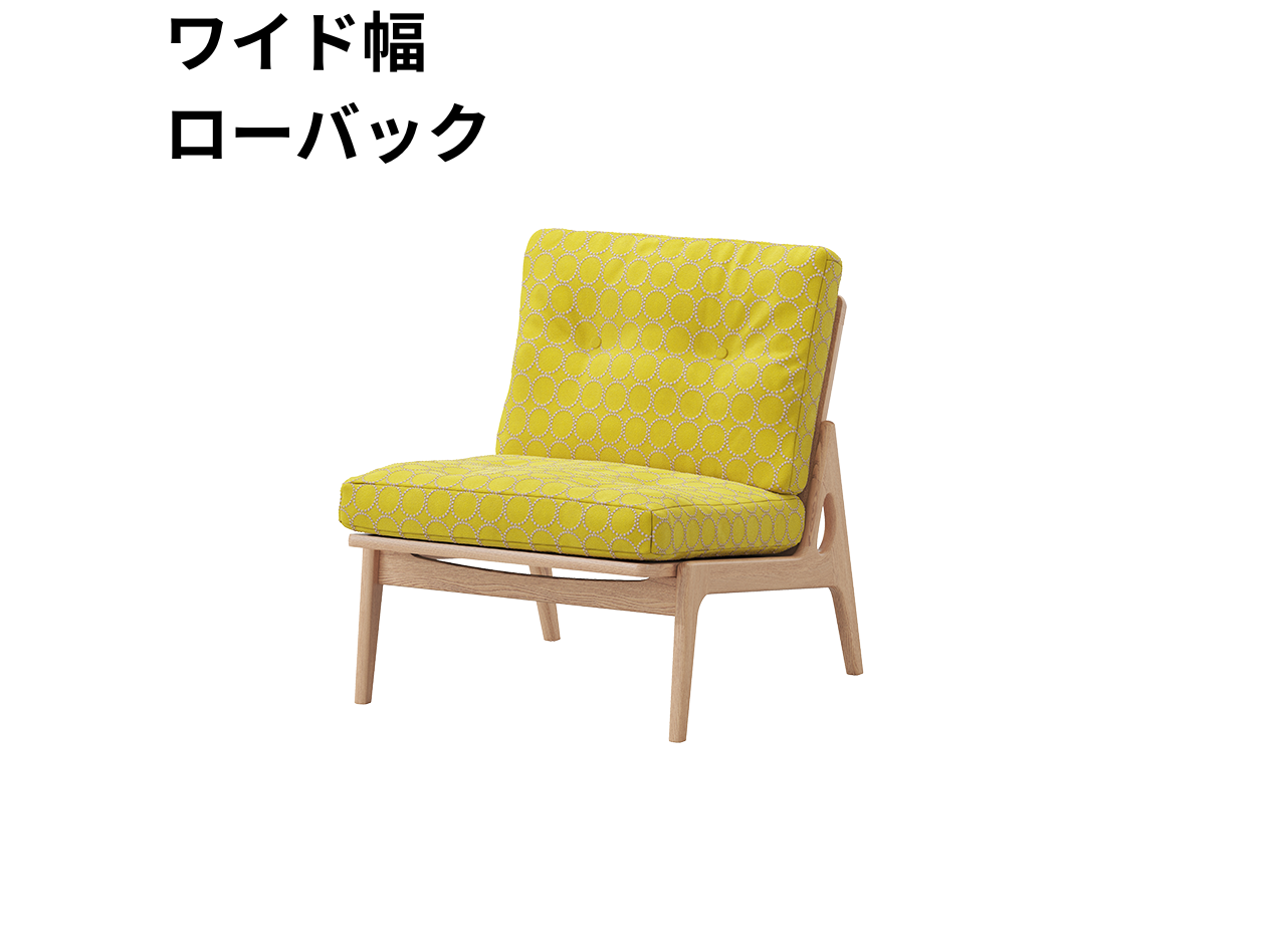 『マルニ60期間限定企画』ミナペルホネン／タンバリン＆ライトベリー全色から生地セレクト！マルニ60フレームチェア／オーク材／ウレタン仕上／1シーター 肘無