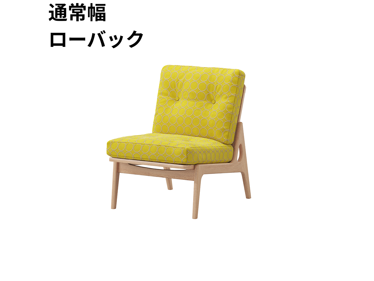 『マルニ60期間限定企画』ミナペルホネン／タンバリン＆ライトベリー全色から生地セレクト！マルニ60フレームチェア／オーク材／オイル仕上／1シーター 肘無