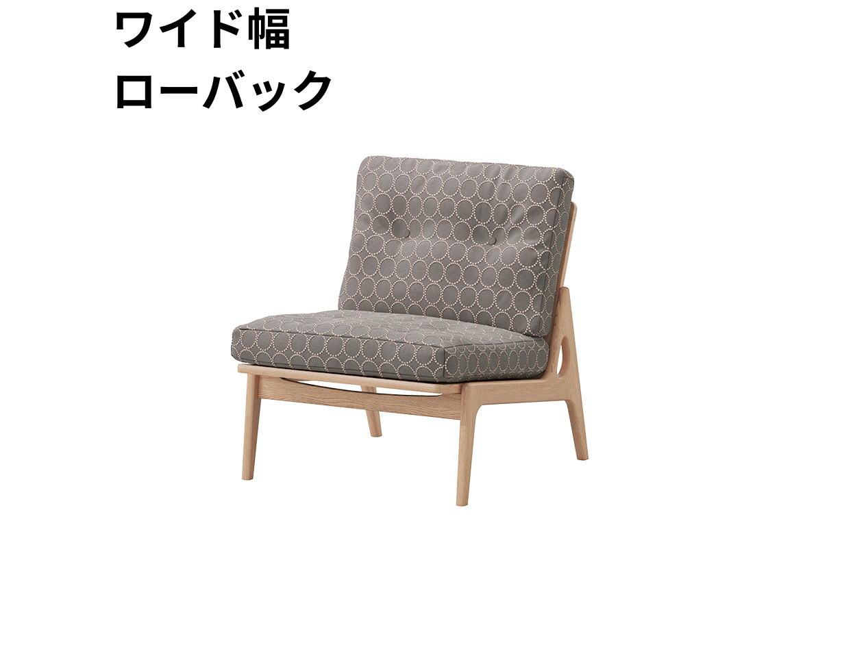 『マルニ60期間限定企画』ミナペルホネン／タンバリン＆ライトベリー全色から生地セレクト！マルニ60フレームチェア／オーク材／オイル仕上／1シーター 肘無