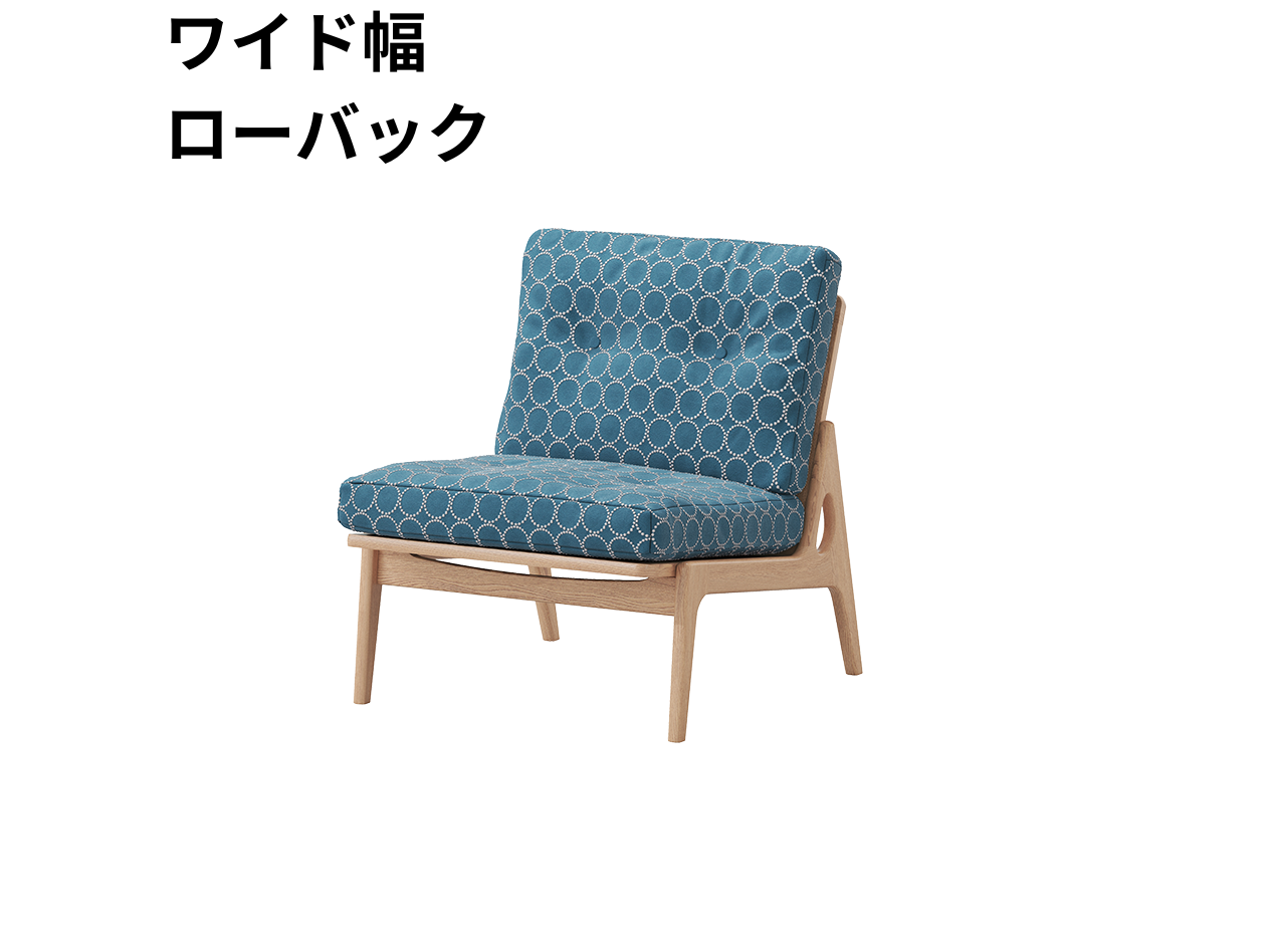 『マルニ60期間限定企画』ミナペルホネン／タンバリン＆ライトベリー全色から生地セレクト！マルニ60フレームチェア／オーク材／オイル仕上／1シーター 肘無