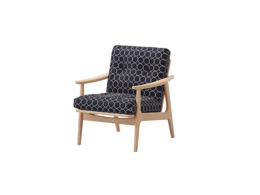 『マルニ60期間限定企画』ミナペルホネン／タンバリン＆ライトベリー全色から生地セレクト！マルニ60フレームチェア／オーク材／オイル仕上／1シーター 両肘