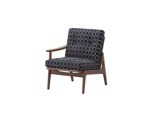 『マルニ60期間限定企画』ミナペルホネン／タンバリン＆ライトベリー全色から生地セレクト！マルニ60フレームチェア／ウォールナット材／ウレタン仕上／1シーター 右肘