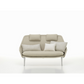 Vitra(ヴィトラ) スローソファ(ファブリック) バックレストクッション3個付き