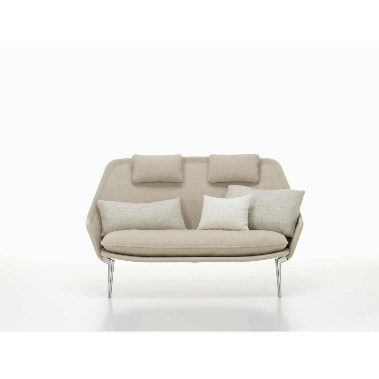 Vitra(ヴィトラ) スローソファ(ファブリック) バックレストクッション3個付き