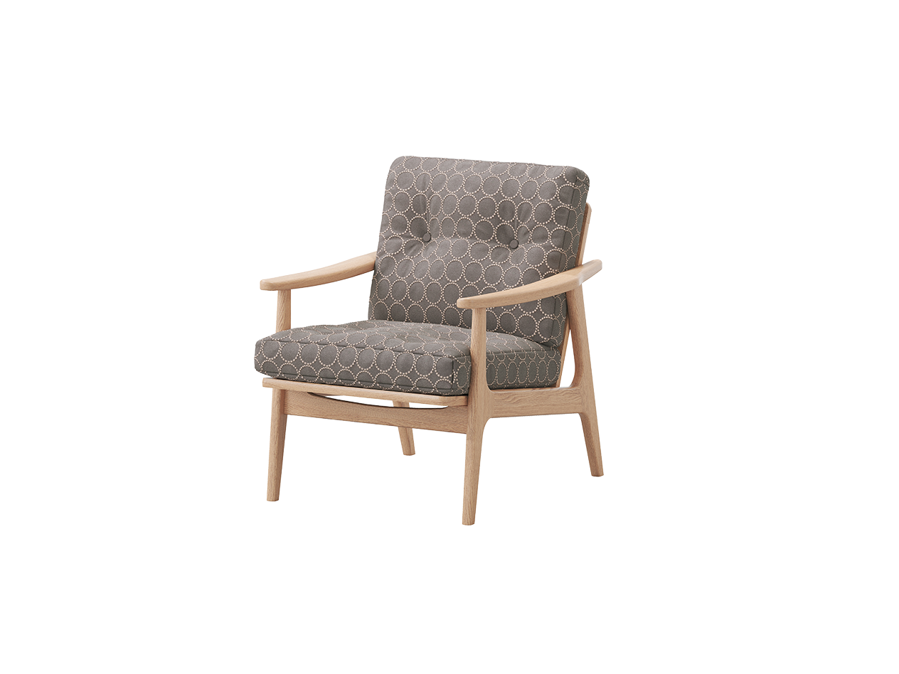 『マルニ60期間限定企画』ミナペルホネン／タンバリン＆ライトベリー全色から生地セレクト！マルニ60フレームチェア／オーク材／ウレタン仕上／1シーター 両肘