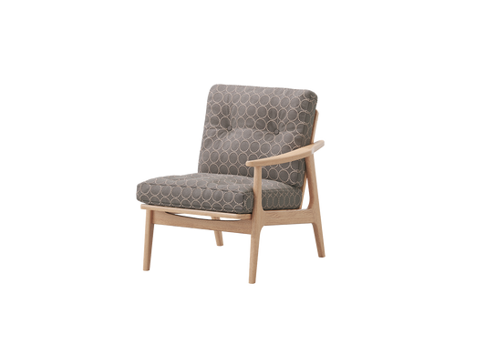 『マルニ60期間限定企画』ミナペルホネン／タンバリン＆ライトベリー全色から生地セレクト！マルニ60フレームチェア／オーク材／ウレタン仕上／1シーター 左肘