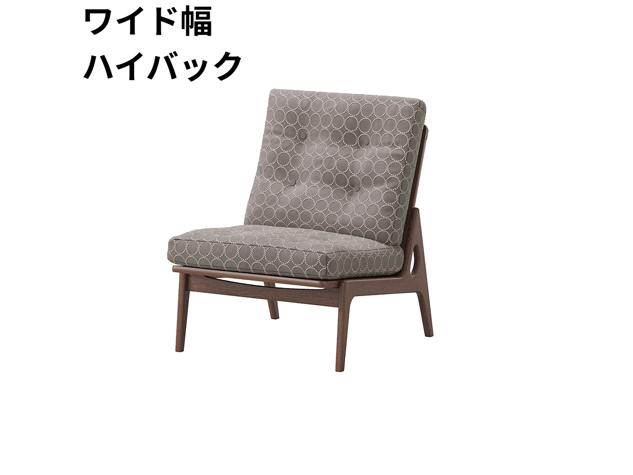 『マルニ60期間限定企画』ミナペルホネン／タンバリン＆ライトベリー全色から生地セレクト！マルニ60フレームチェア／ウォールナット材／ウレタン仕上／1シーター 肘無