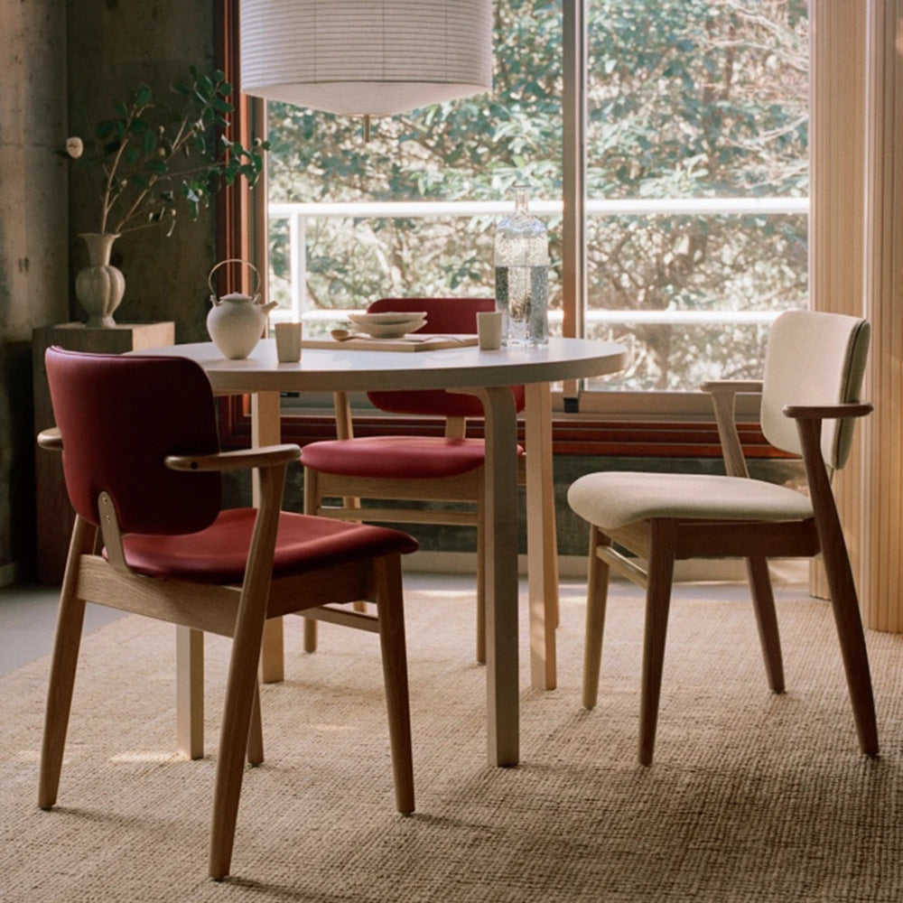 Artek（アルテック）DOMUS CHAIR（ドムスチェア）Beauty versions 背座張り（ファブリック/レザー）