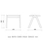 宮崎椅子製作所 A stool（エースツール）※パープルハート・ヒノキ