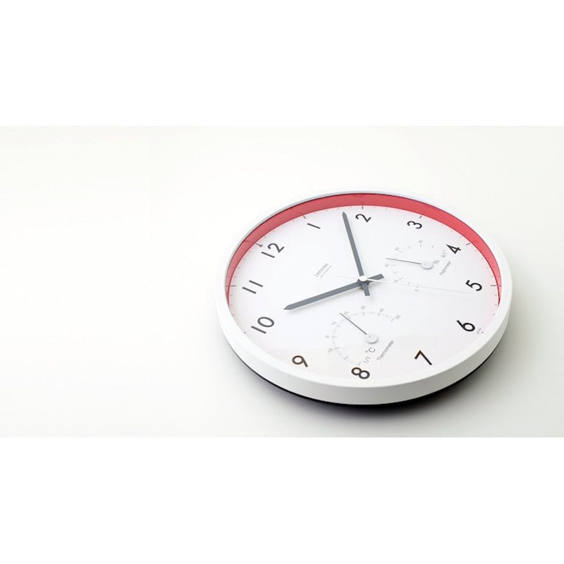 Lemnos（レムノス）Air clock（エアークロック）［電波時計］