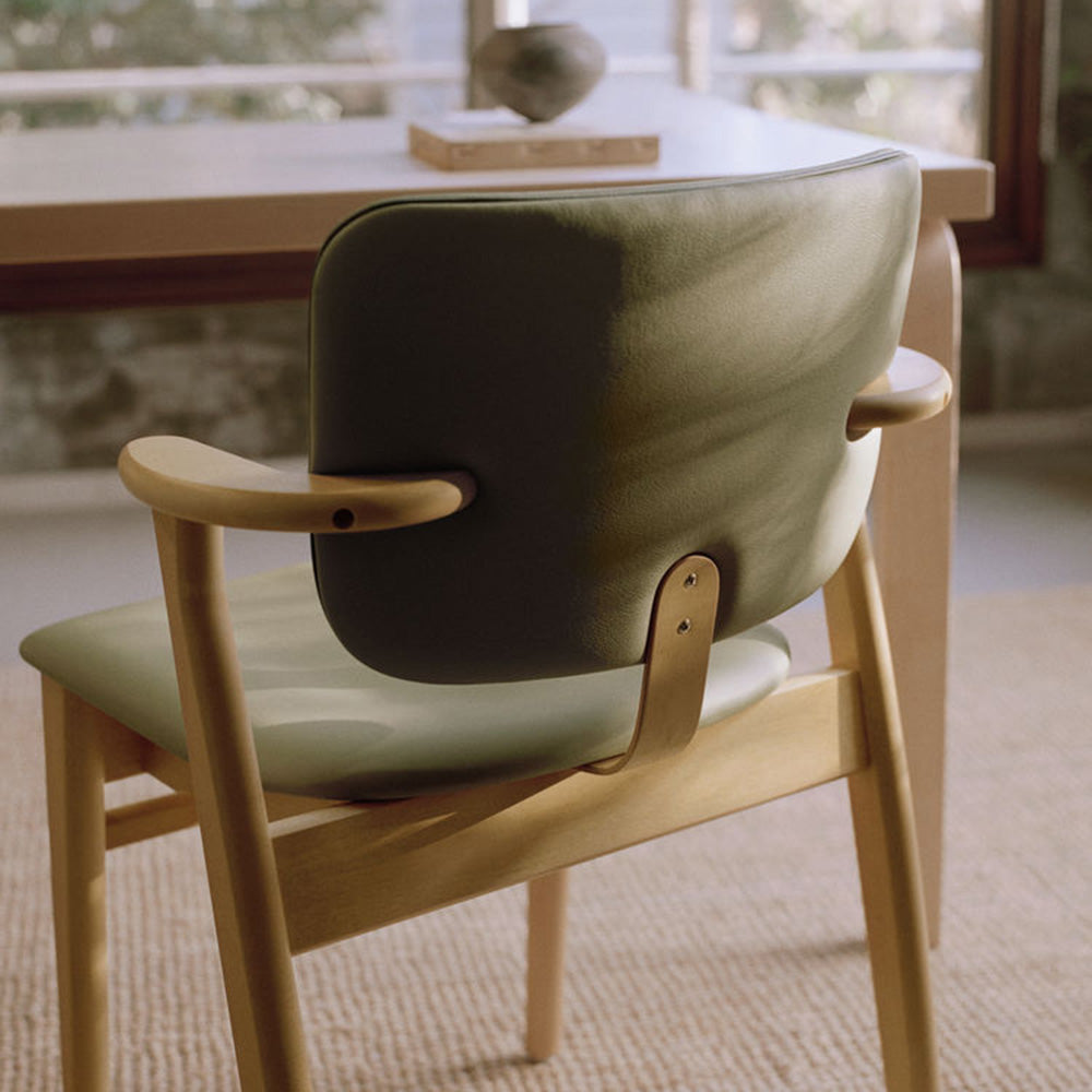 Artek（アルテック）DOMUS CHAIR（ドムスチェア）Beauty versions 背座張り（ファブリック/レザー）