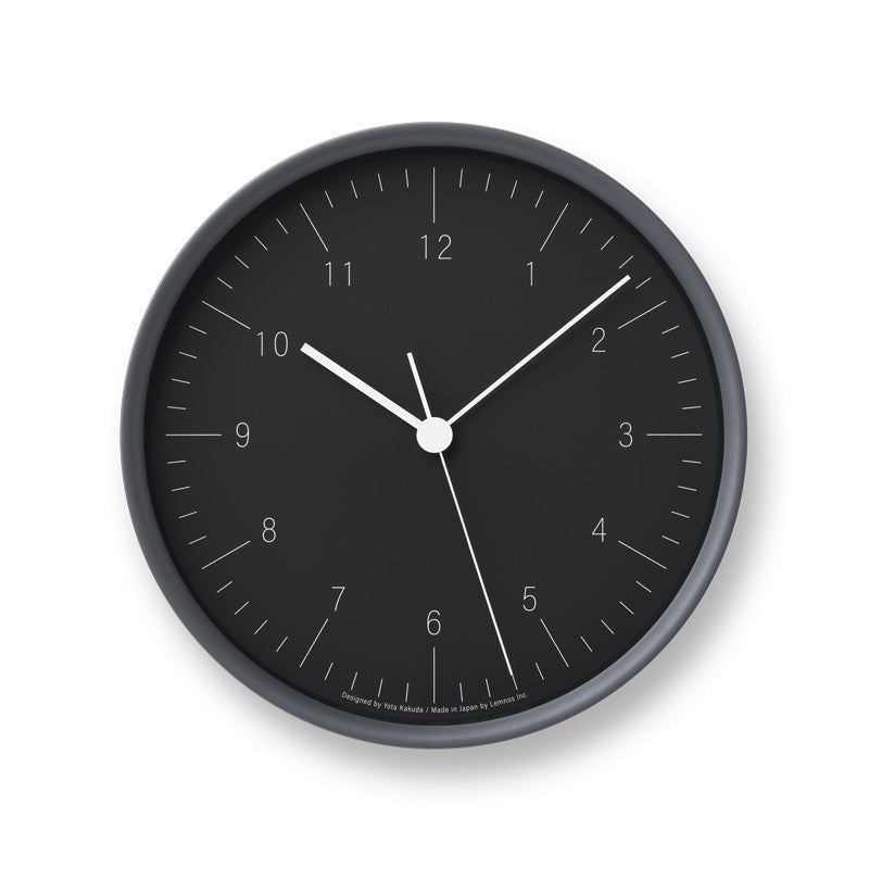 Lemnos \"North clock\" モダン 掛時計 ポップ ミニマム Lemnos 