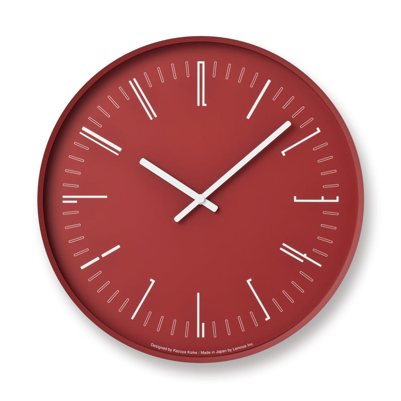 Lemnos（レムノス） Draw wall clock（ドロー ウォール クロック）