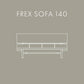 広松木工 FREX フレックスソファ（スチール脚）幅126／140／154／168／182／196／210 [7サイズ]