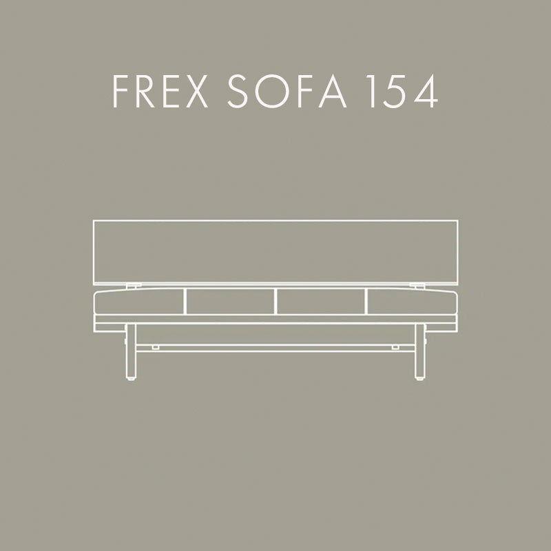 広松木工 FREX フレックスソファ（スチール脚）幅126／140／154／168／182／196／210 [7サイズ]