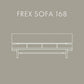 広松木工 FREX フレックスソファ（スチール脚）幅126／140／154／168／182／196／210 [7サイズ]