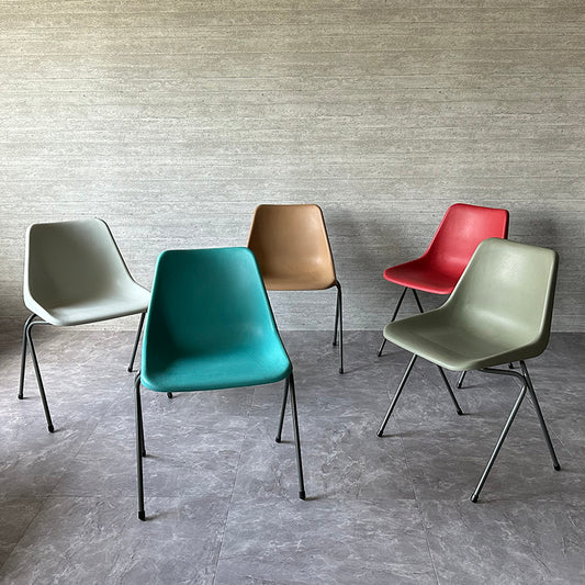 PACIFIC FANITURE SERVICE（パシフィックファニチャーサービス）ROBIN DAY POLYSIDE CHAIR（ロビンデイ ポリサイドチェア ） / Dark Grey Frame