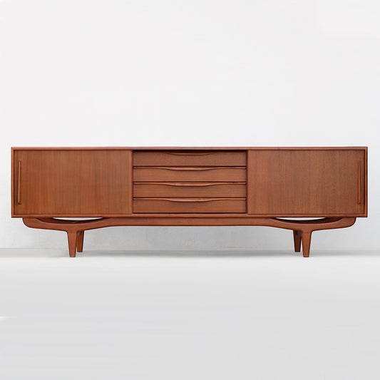 【2025年初夏入荷予定】Klokken（クロッケン）チーク材テレビボード01 180cm 定価253,000円（税込） → 割引後価格227,700円（税込）