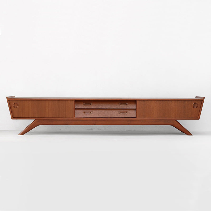 【2025年初夏入荷予定】Klokken（クロッケン）チーク材テレビボード03 200cm 定価253,000円（税込） → 割引後価格227,700円（税込）