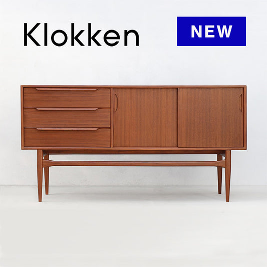 先行販売10％OFF【納期2026年3月頃】Klokken（クロッケン）チーク材サイドボード 150cm