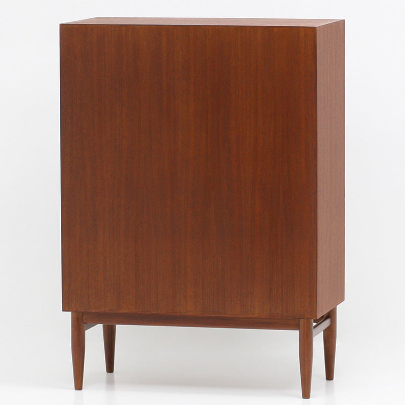 【2025年初夏入荷予定】Klokken（クロッケン）チーク材ハイキャビネット　定価198,000円（税込） → 割引後価格178,200円（税込）