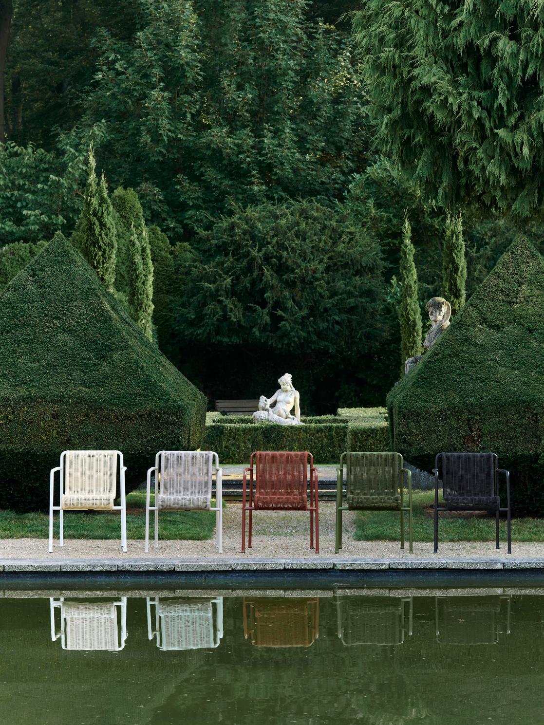 HAY（ヘイ）PALISSADE（パリサード） CORD DINING ARM CHAIR