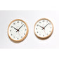 Lemnos（レムノス）Plywood clock［アノニマスデザイン］［電波時計］