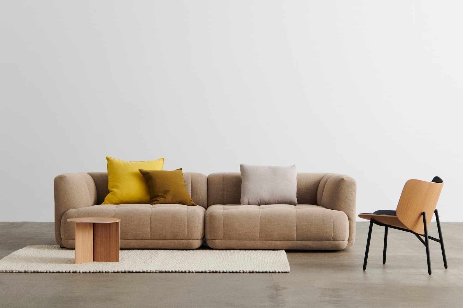 HAY(ヘイ)Quilton SOFA(キルトンソファ) COMBINATION 1 通常幅両肘(202