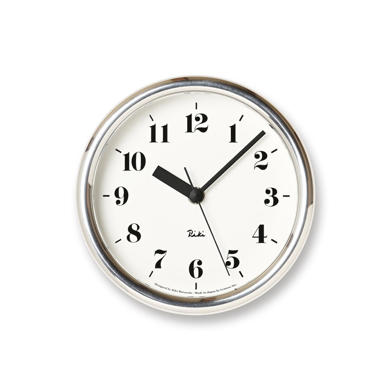 Lemnos RIKI ALUMINUM CLOCK（リキ アルミニウム クロック）