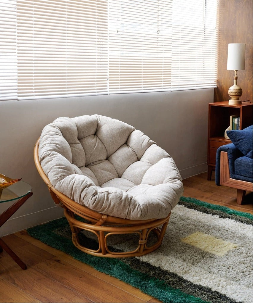 ACME Furniture（アクメファニチャー）WICKER EASY CHAIR（ウィッカーイージーチェア）2nd IVORY