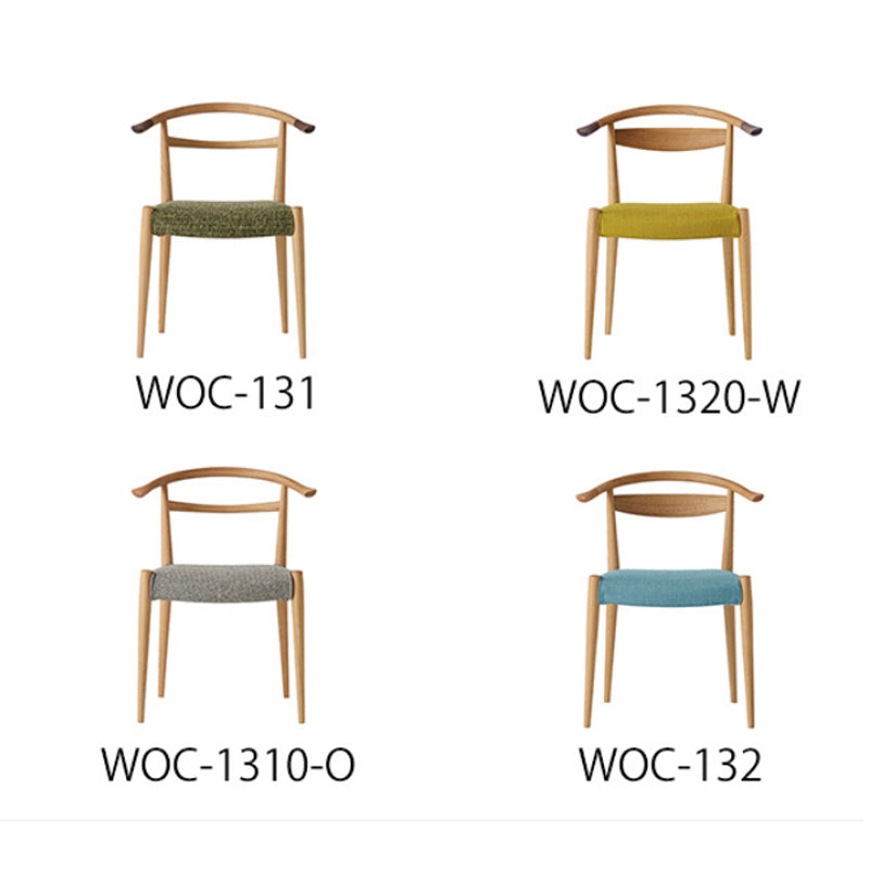 White Wood（ホワイトウッド）ダイニングチェア WOC-131／WOC-1320-W カバーリング