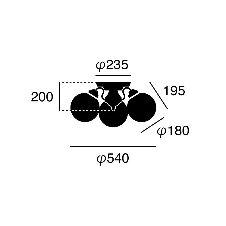 ART WORK STUDIO（アートワークスタジオ）Tango-ceiling lamp 3