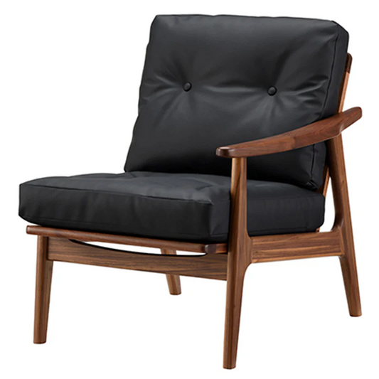 （リニューアル）マルニ60 フレームチェア 1シーター・左肘（ウォールナット）