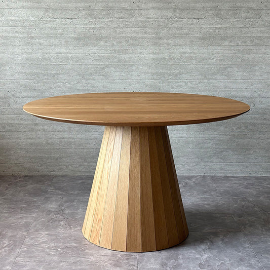 ラウンドテーブル120 ホワイトオーク材