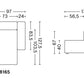 HAY(ヘイ)MAGS SOFA(マグスソファ)ローアーム 通常幅 LOUNGE 9301/CHAISE LONGUE 8165