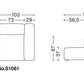HAY(ヘイ)MAGS SOFT SOFA(マグスソフトソファ) ハイアーム 通常幅 S9301/ S1061