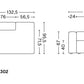 HAY(ヘイ)MAGS SOFA(マグスソファ)  ハイアーム ワイド幅 CHAISE LONGUE 8262/LOUNGE 9302