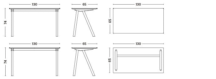 HAY(ヘイ)COPENHAGUE（コペンハーグ）  CPH 90 DESK