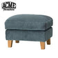 ACME Furniture（アクメファニチャー）JETTY FEATHER OTTOMAN NAVY（ジェティー フェザー オットマン ネイビー ）