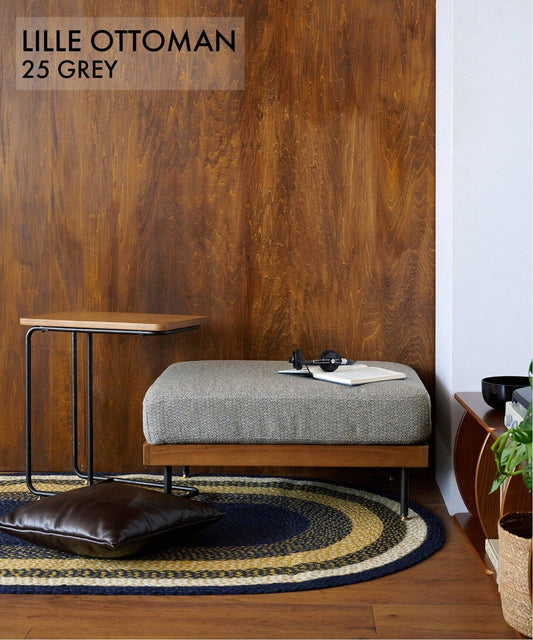 JOURNAL STANDARD FURNITURE（ジャーナルスタンダードファニチャー ） リル オットマン 2ND 25 グレー