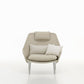 Vitra(ヴィトラ) スローチェア単体  (ファブリック) バックレストクッション2個付き