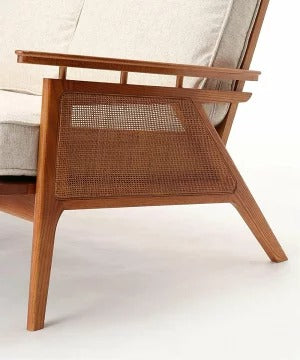 ACME Furniture（アクメファニチャー）WICKER SOFA IV （ウィッカーソファ アイボリー ）