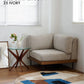 JOURNAL STANDARD FURNITURE（ジャーナルスタンダードファニチャー ） リルコーナーソファ 2ND 25 アイボリー